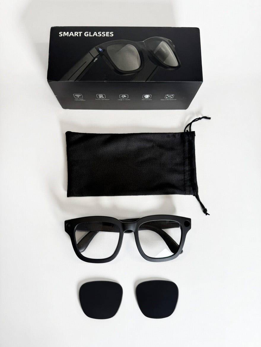 AI-powered 800MP Smart Glasses For Photography And Video