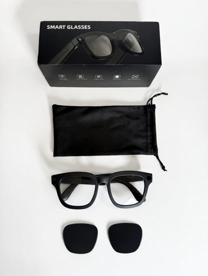 AI-powered 800MP Smart Glasses For Photography And Video
